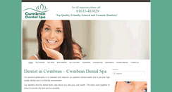 Desktop Screenshot of cwmbrandentalspa.com